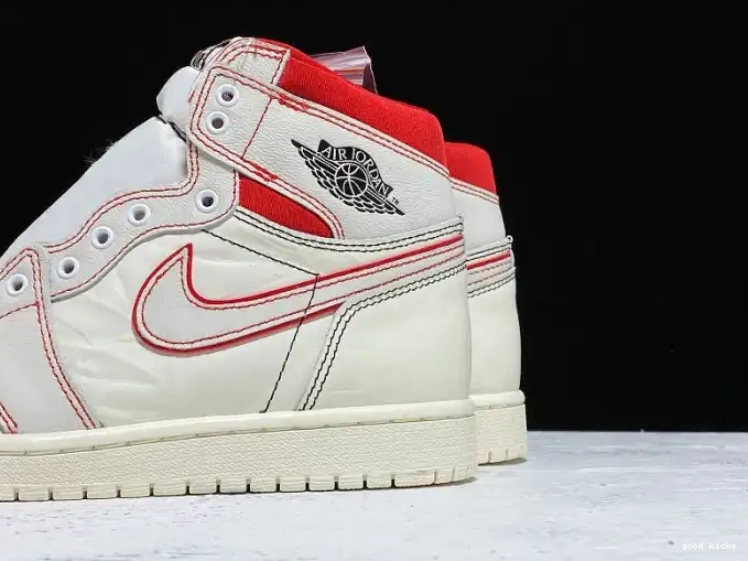 Rep Air Retro 1 Red Gym 555088-160 Jordan OG High 